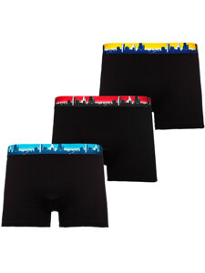 Men's Boxer Shorts Multicolour Bolf 1BE755-3P 3 PACK