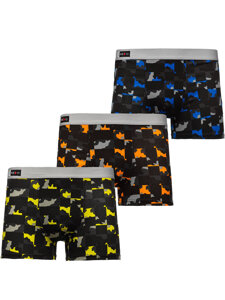 Men's Boxer Shorts Multicolour Bolf 1BE759-3P 3 PACK