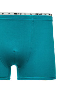 Men's Boxer Shorts Turquoise Bolf 1BE170A