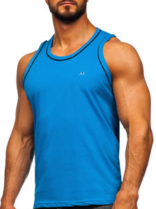 Men's Boxer Tank Top Sky Blue Bolf 14276