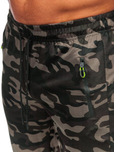 Men's Camo Shorts Dark Green Bolf JX873