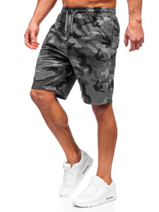 Men's Camo Shorts Graphite Bolf 8K283