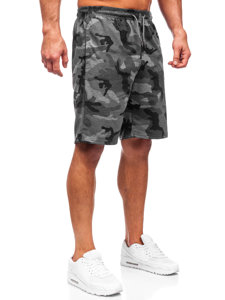 Men's Camo Shorts Graphite Bolf 8K283