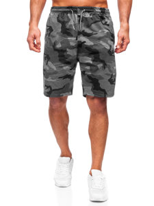 Men's Camo Shorts Graphite Bolf 8K283