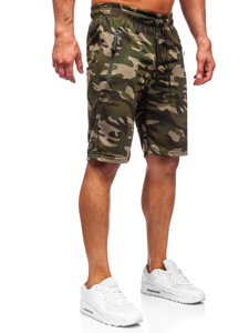 Men's Camo Shorts Green Bolf JX863