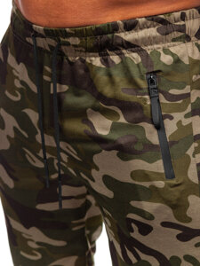 Men's Camo Shorts Green Bolf JX863