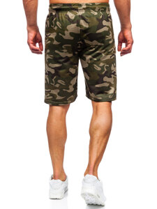 Men's Camo Shorts Green Bolf JX865