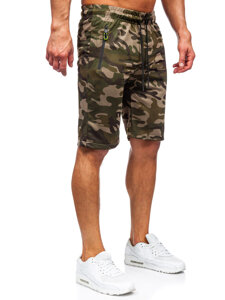 Men's Camo Shorts Green Bolf JX873