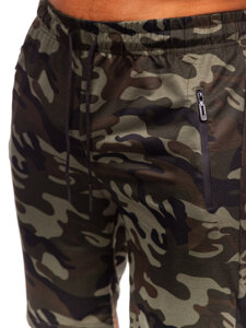 Men's Camo Shorts Khaki Bolf JX862