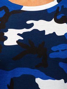 Men's Camo T-shirt Blue Bolf S807