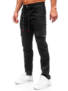 Men's Cargo Jeans Black Bolf 9503