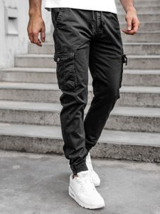 Men's Cargo Joggers Black Bolf CT6706S0