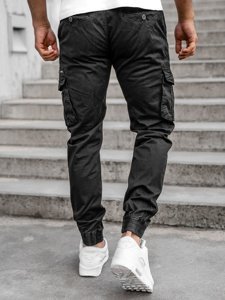 Men's Cargo Joggers Black Bolf CT6706S0