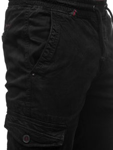 Men's Cargo Joggers Black Bolf CT6706S0