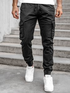 Men's Cargo Joggers Black Bolf CT6706S0