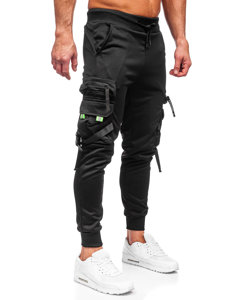 Men's Cargo Joggers Black Bolf HS7162