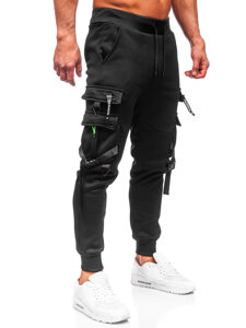 Men's Cargo Joggers Black Bolf HSS015