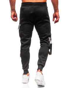 Men's Cargo Joggers Black Bolf HSS020