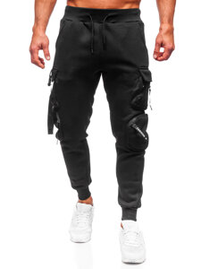 Men's Cargo Joggers Black Bolf HSS118