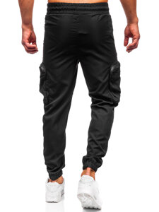 Men’s Cargo Joggers Black Bolf HSS296