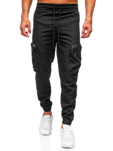 Men’s Cargo Joggers Black Bolf HSS296