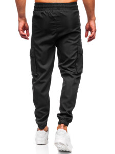 Men’s Cargo Joggers Black Bolf HSS298