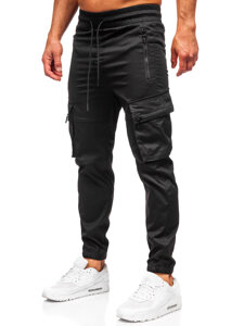 Men’s Cargo Joggers Black Bolf HSS300