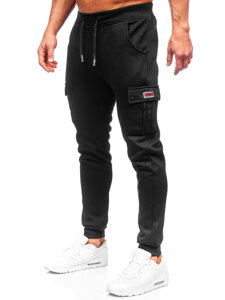 Men's Cargo Joggers Black Bolf HY-809