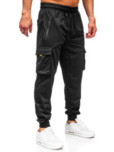 Men's Cargo Joggers Black Bolf JX6359