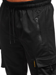 Men's Cargo Joggers Black Bolf JX6363