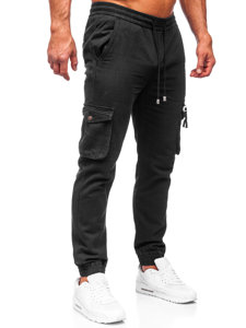 Men's Cargo Joggers Black Bolf MP0181N