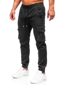 Men's Cargo Joggers Black Bolf MP0181N