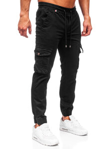 Men's Cargo Joggers Black Bolf MP0201N