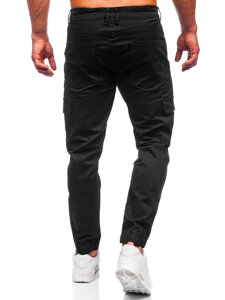 Men's Cargo Joggers Black Bolf S201