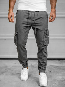 Men's Cargo Joggers Graphite Bolf MP0181GA