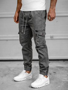 Men's Cargo Joggers Graphite Bolf MP0181GA