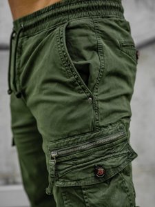 Men's Cargo Joggers Green Bolf CT6702