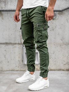 Men's Cargo Joggers Green Bolf CT6702