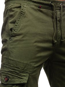 Men's Cargo Joggers Green Bolf CT6702