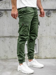 Men's Cargo Joggers Green Bolf CT6702