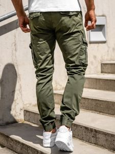 Men's Cargo Joggers Green Bolf CT6703