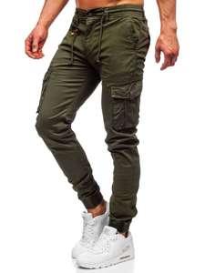 Men's Cargo Joggers Green Bolf CT6703