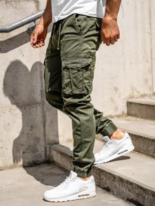 Men's Cargo Joggers Green Bolf CT6703