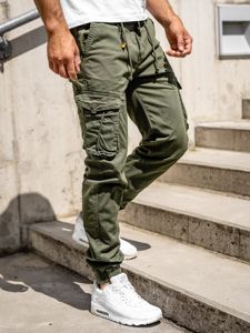 Men's Cargo Joggers Green Bolf CT6703