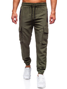 Men’s Cargo Joggers Green Bolf HSS297