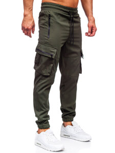 Men’s Cargo Joggers Green Bolf HSS300