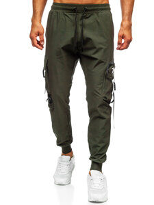 Men’s Cargo Joggers Green Bolf K15