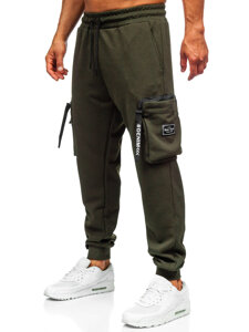 Men’s Cargo Joggers Green Bolf K18