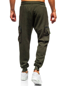 Men’s Cargo Joggers Green Bolf K18