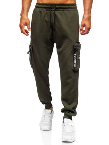 Men’s Cargo Joggers Green Bolf K18